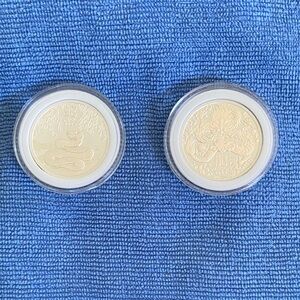 Set of Two Silver 1/2 oz Coins